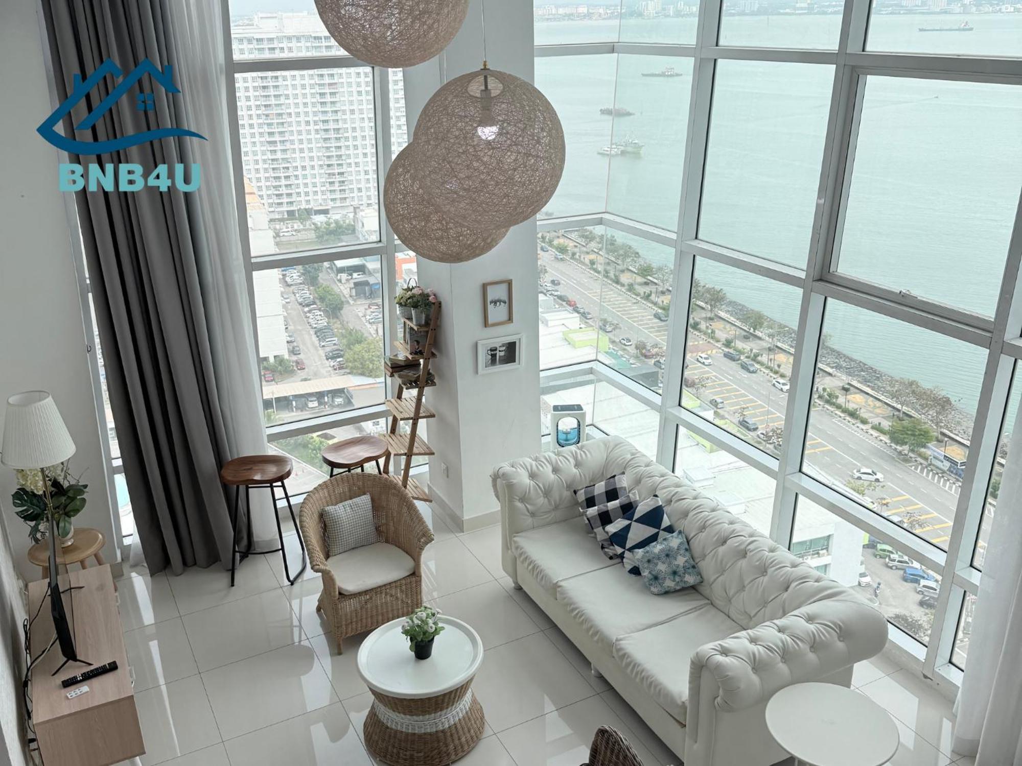 Duplex Seaview Comfort Stay In City By Iz George Town Eksteriør bilde
